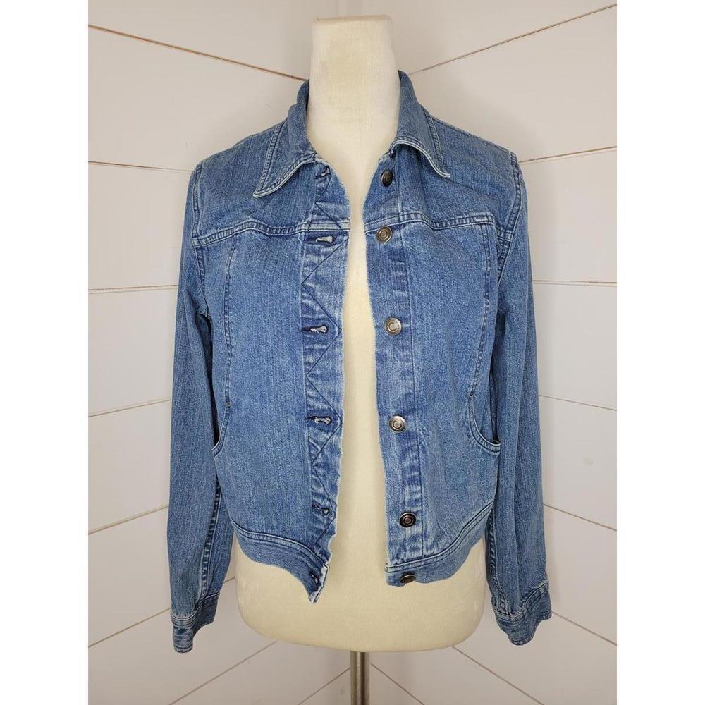 Ideology large blue denim jean jacket